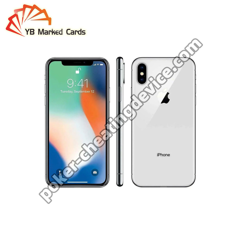डिस्क्रेट हाई-टेक आईफोन पोकर विजेता हाथ विश्लेषक के लिए चिह्नित कार्ड कैमरा