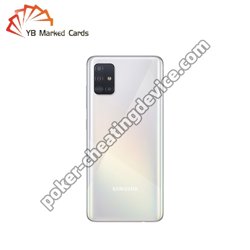 AKK K3 Samsung Galaxy A51 चिह्नित बारकोड कार्ड के लिए अदृश्य कार्ड विश्लेषक