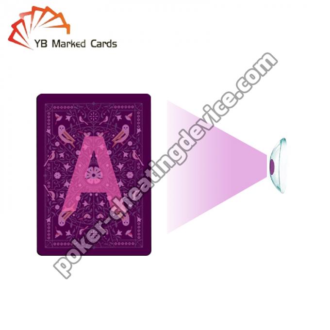 Bicycle Marked Playing Card For UV Contact Lenses – Secure Cheating Solution