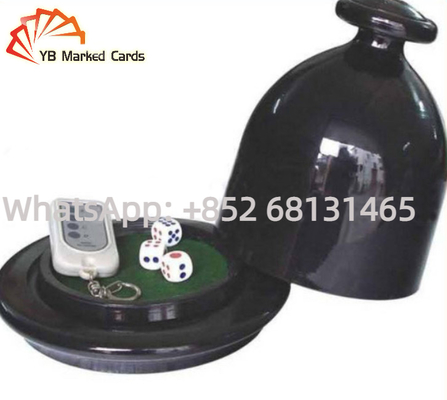 वायरलेस वाइब्रेटर के साथ इंडक्शन डाइस चीटिंग डिवाइस प्लास्टिक 16mm D6 डाइस