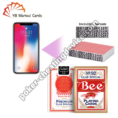 मधुमक्खी पोकर पेशेवर मनोरंजन बारकोड पोकर आईफोन पोकर विश्लेषक के लिए कार्ड