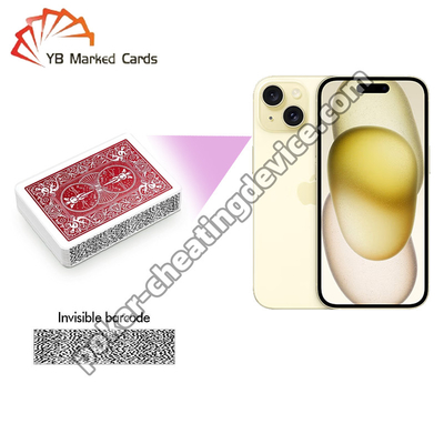 सही खेल परिणाम के लिए CVK 600 iPhone 15 बारकोड पोकर कार्ड विश्लेषक