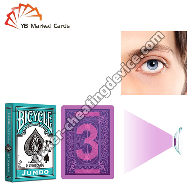 साइकिल चिह्नित डेक बड़े अक्षर कार्ड साइयन चिह्नित कार्ड के लिए संपर्क लेंस