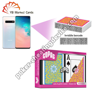 कोपैग न्यूटेरिक बारकोड मार्किंग कार्ड्स जंबो इंडेक्स पिंक / येलो डबल डेक सेट